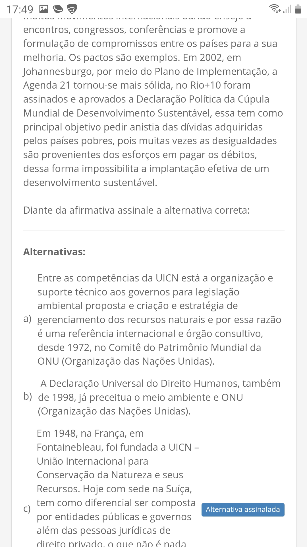 Av1 Responsabilidade Social E Ambiental