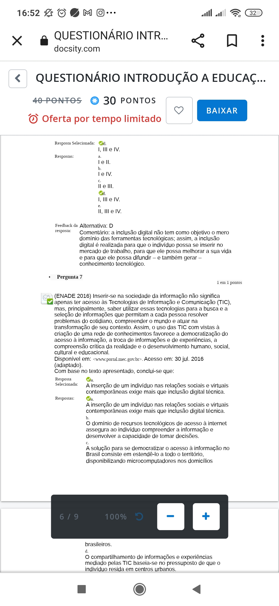 introdução a EAD unip Introdução à Educação a Distância