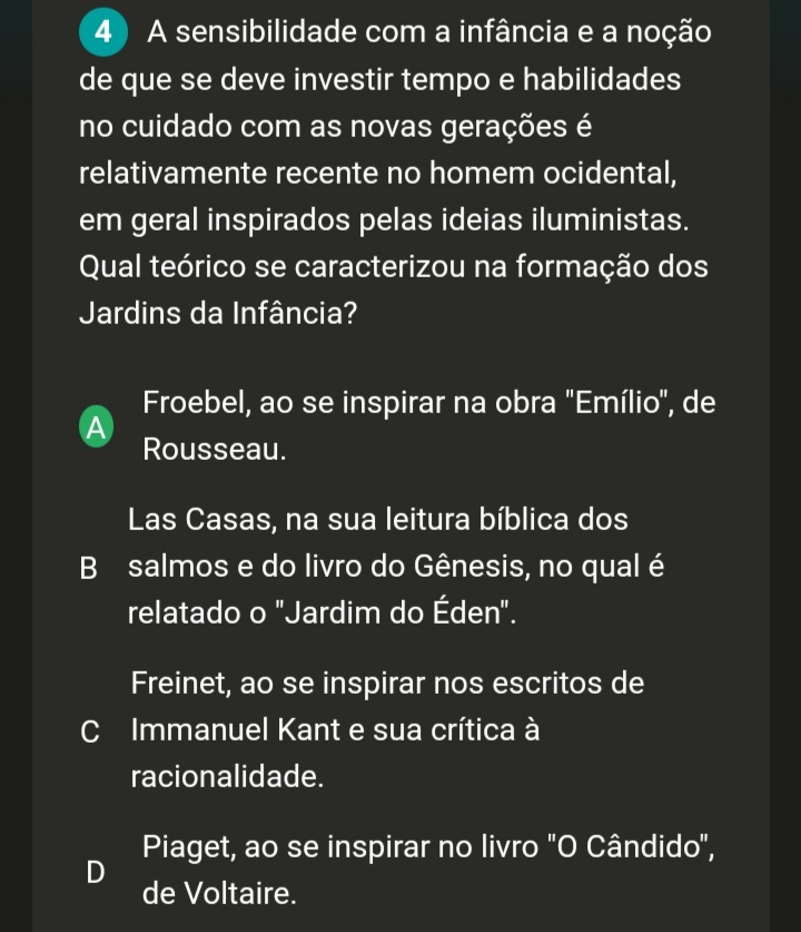 prova contexto histórico Contexto Histórico e Filosófico da Educação