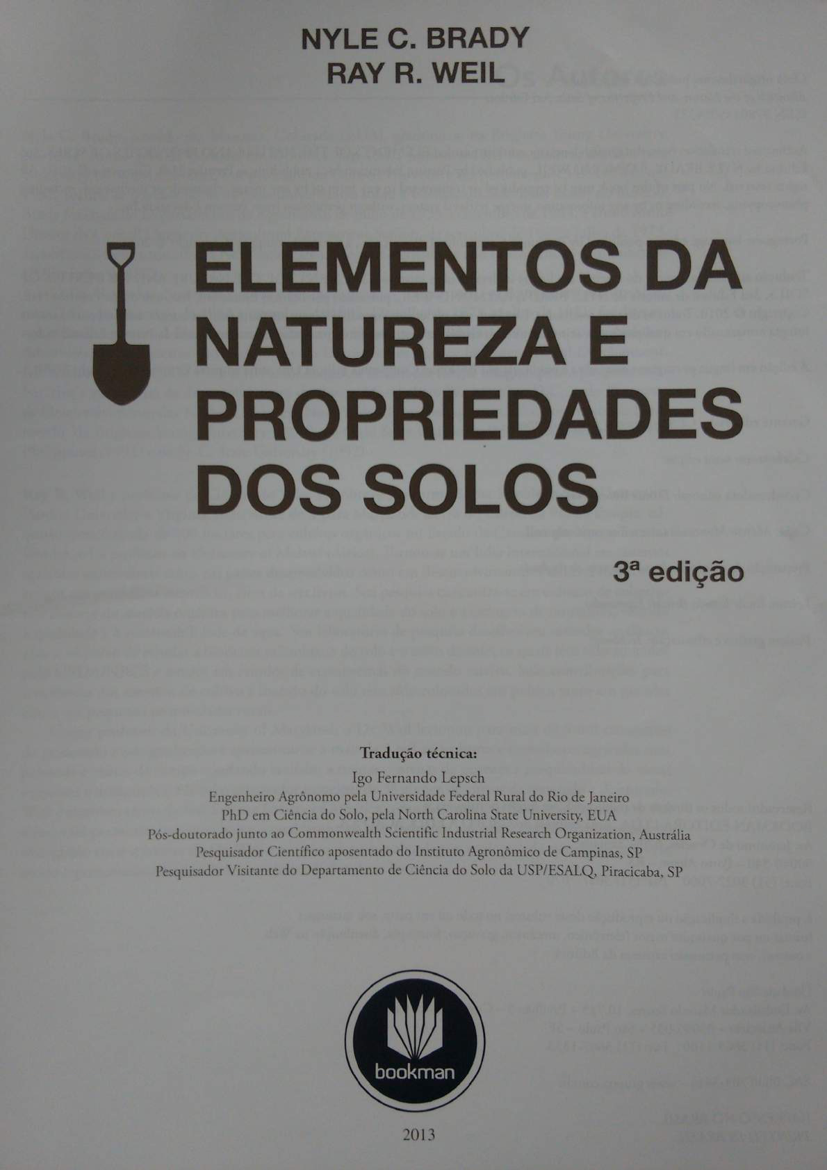 Elementos Da Natureza E Propriedades Do Solo Cap E Fertilidade