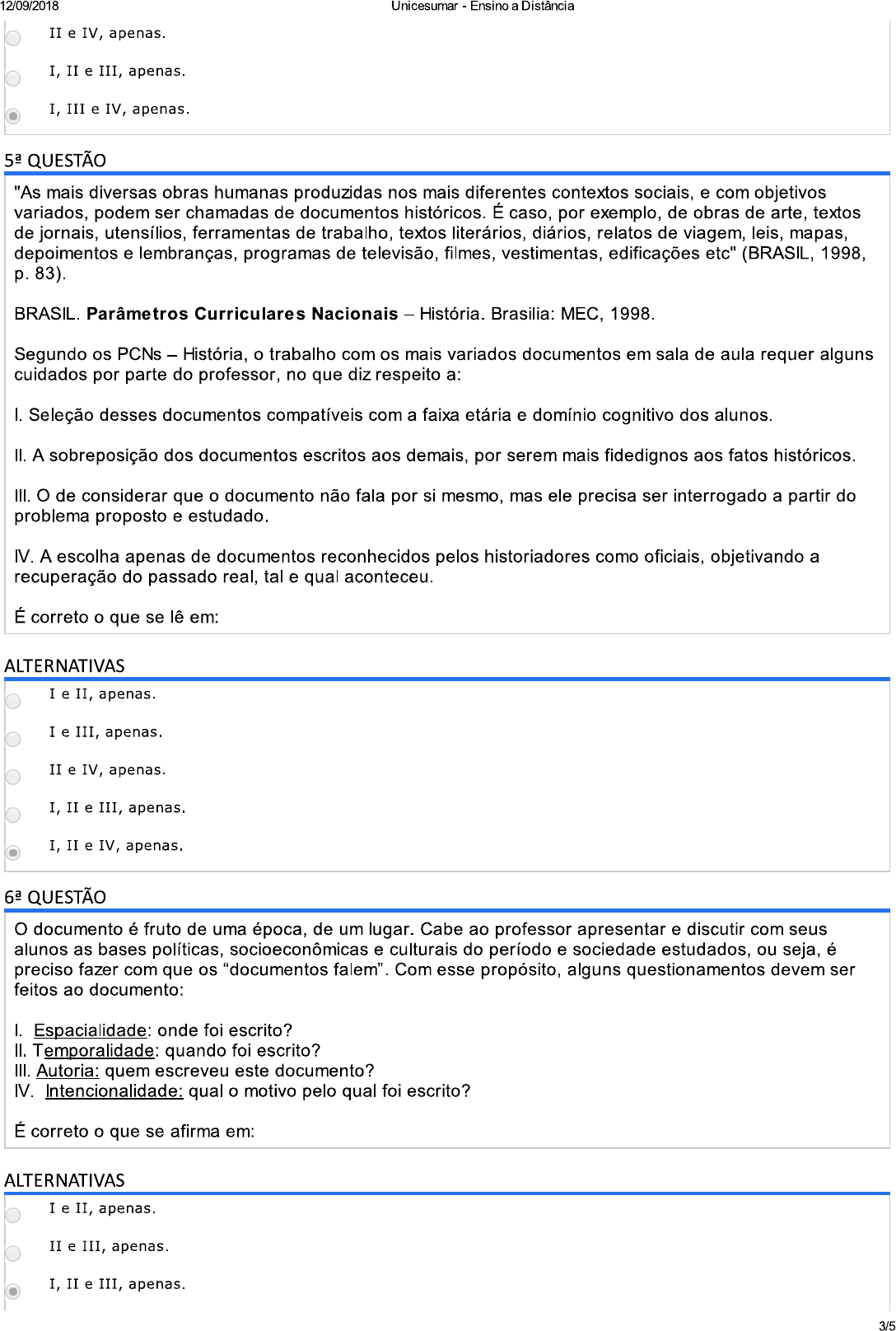 ATIVIDADE 2 METODOLOGIA DO ENSINO DE HISTORIA Metodologia Do Ensino