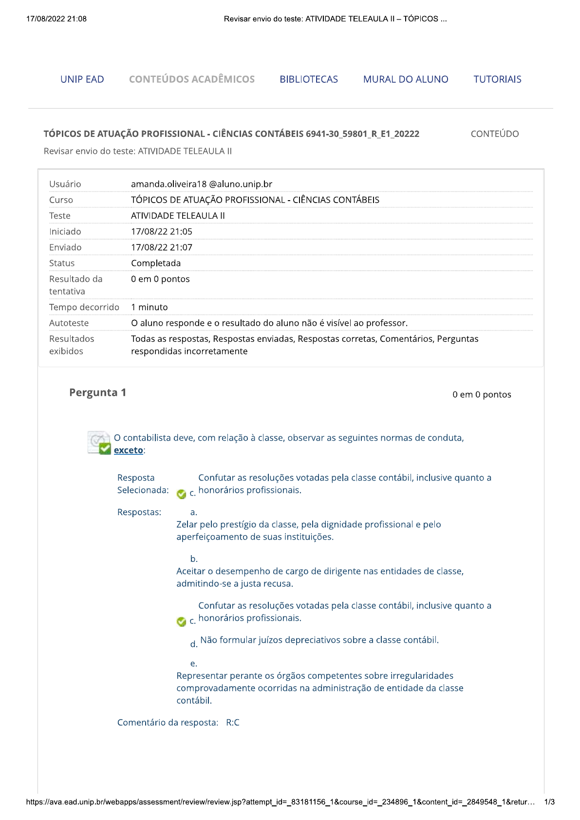 Tele Aula Topico De Atua O Profissionais T Picos De Atua O