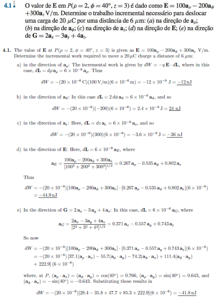 Lista Exercicios Eletromagnetismo Eletromagnetismo