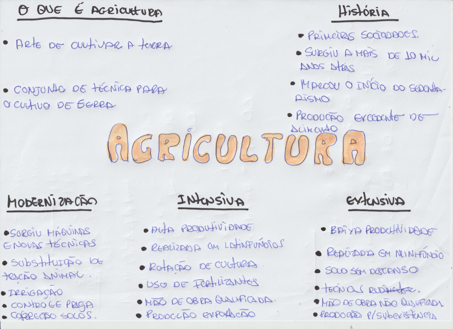 Mapa Mental Agricultura Geopolítica