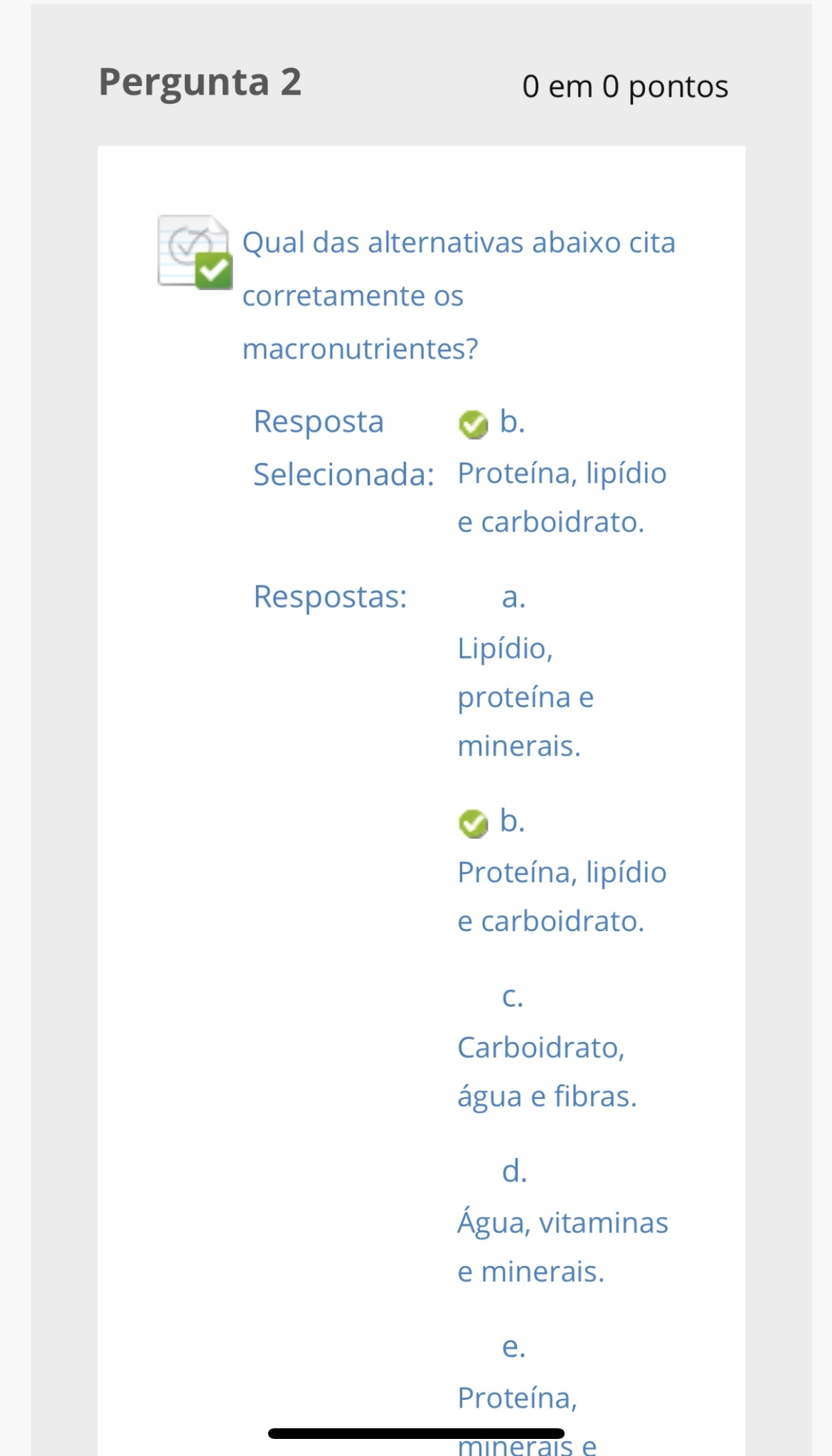 atividade Tele aula Estudos Disciplinares II Questionário Unidade I