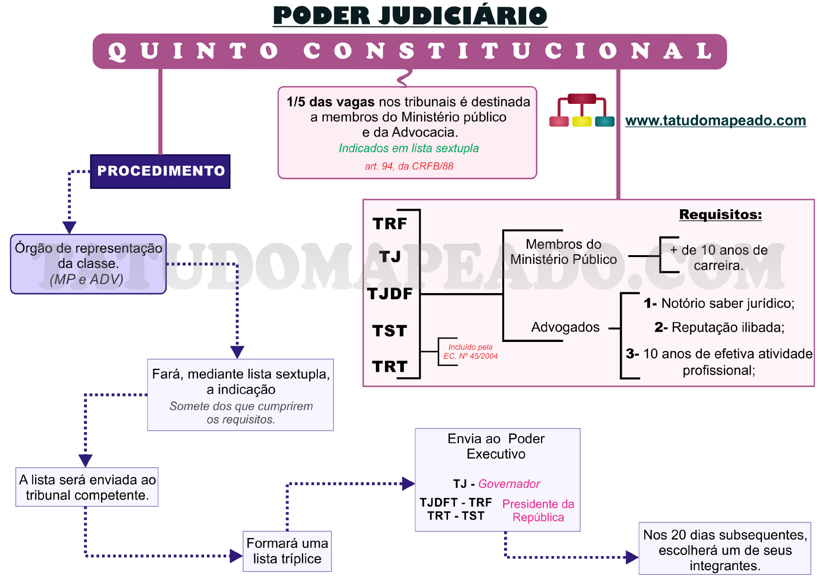 Quinto Constitucional Direito Constitucional Avan Ado