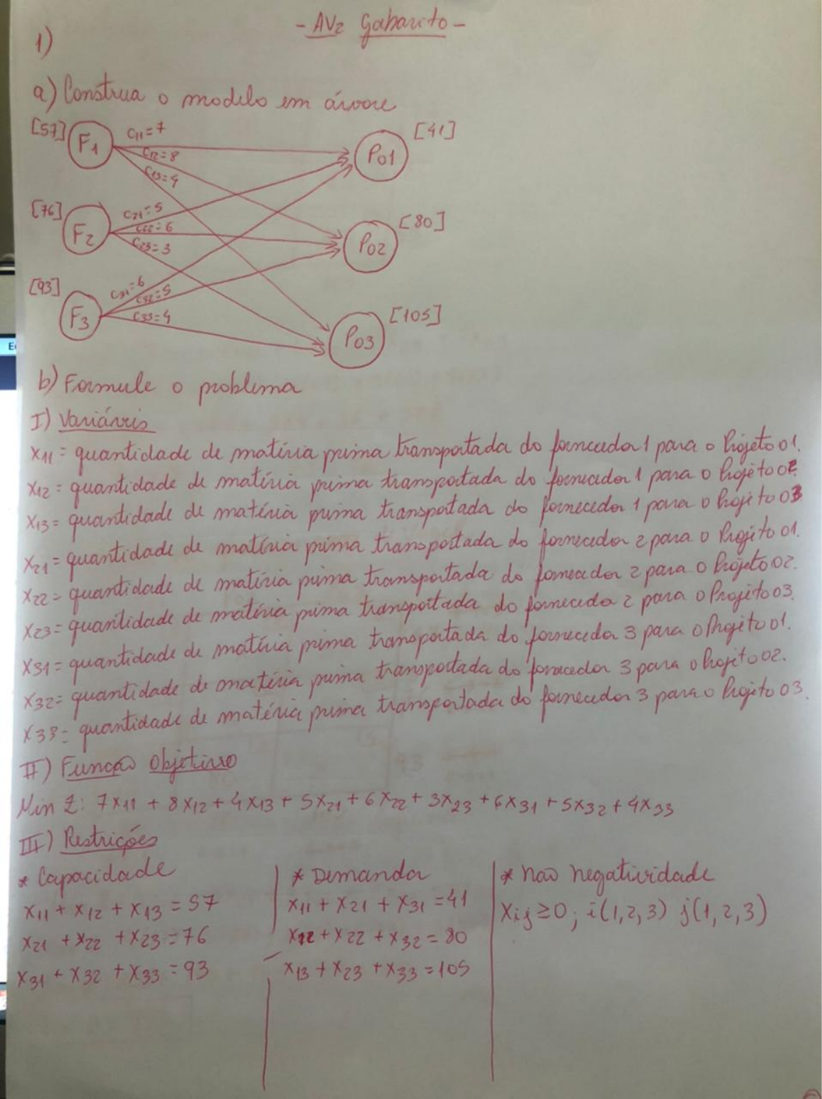 Av Metodos Quantitativos Gabarito M Todos Quantitativos