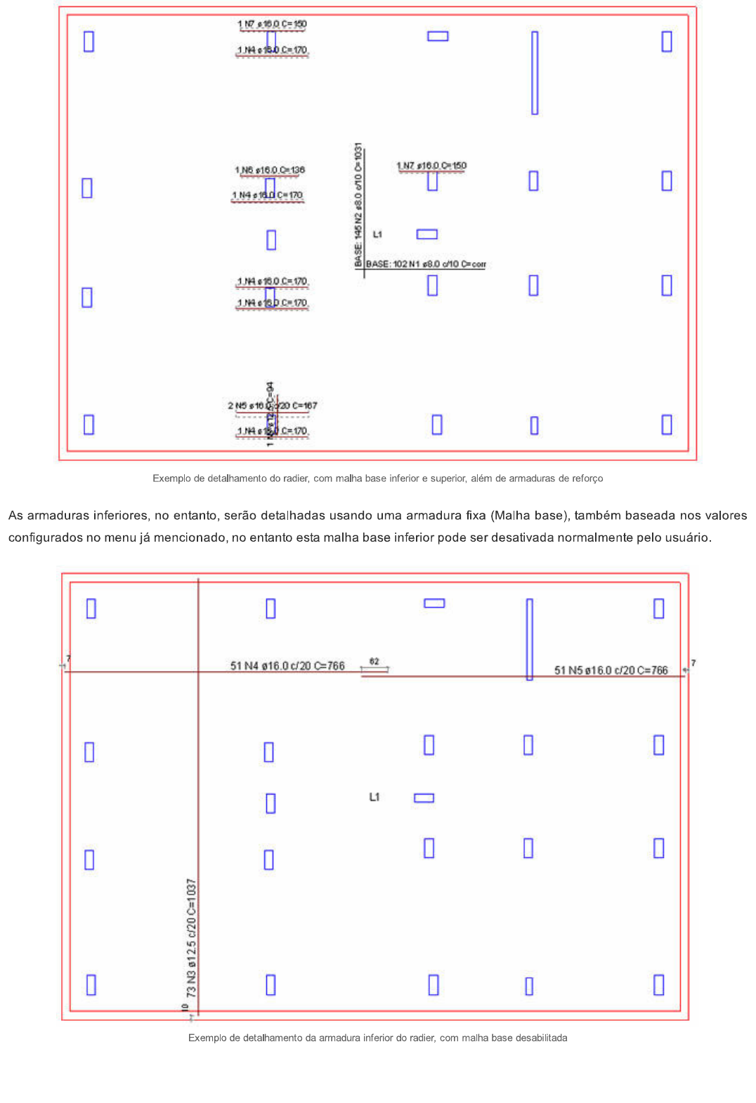 Dimensionamento e detalhamento de radier EBERICK Mecânica dos Solos e