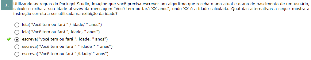 Utilizando As Regras Do Portugol Studio Imagine Que Voc Precisa