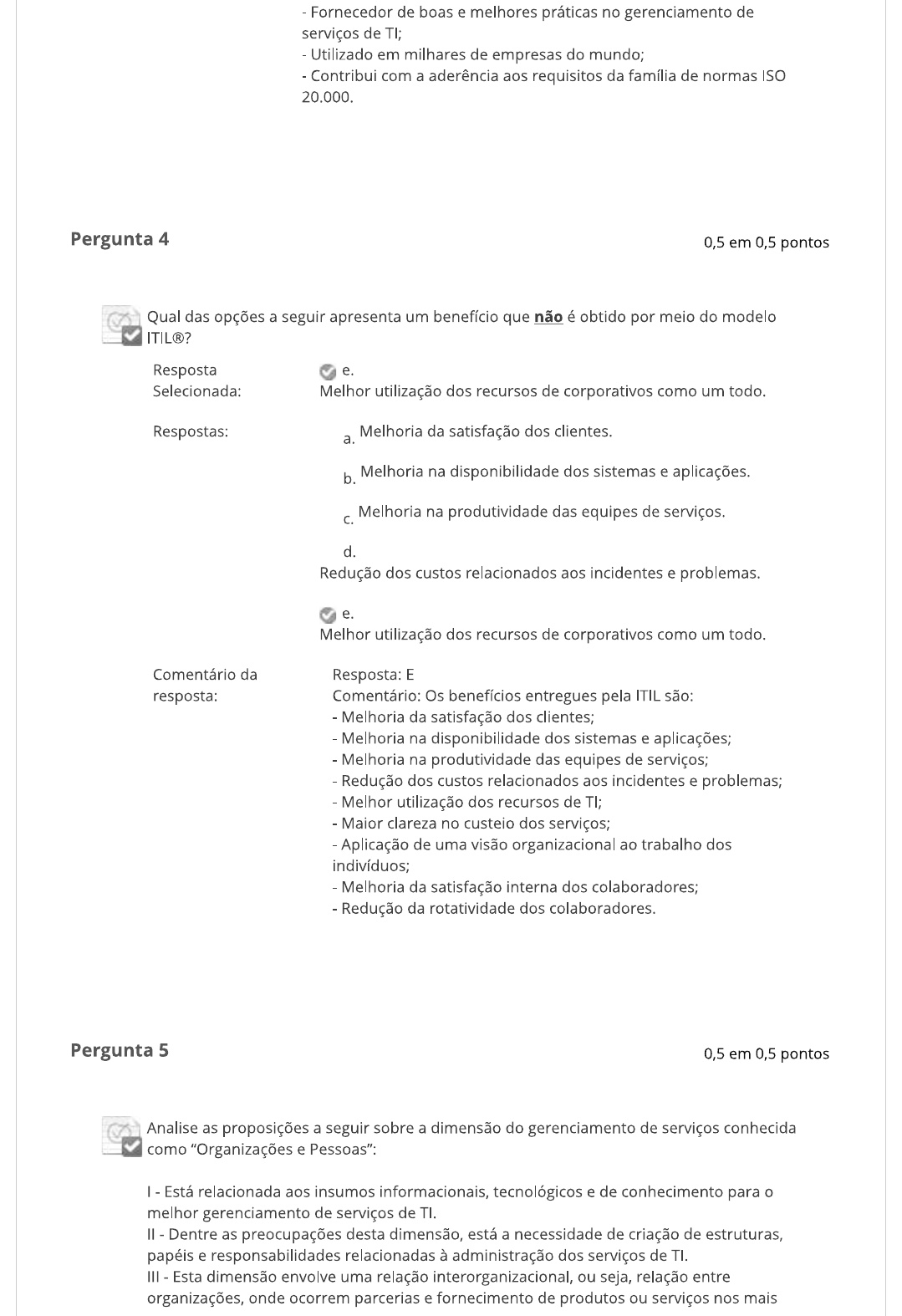 Questionario I Estudos Disciplinares V Análise e Desenvolvimento de