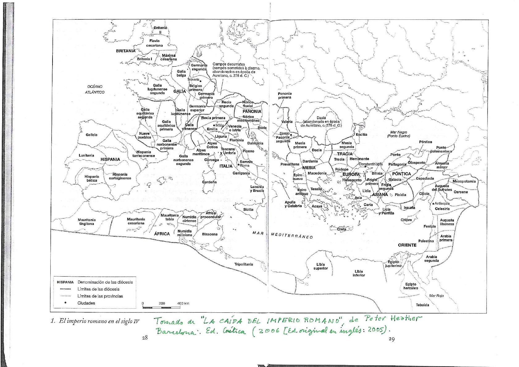 Mapa Del Imperio Romano En El S Iv Copia Rela Es Internacionais I