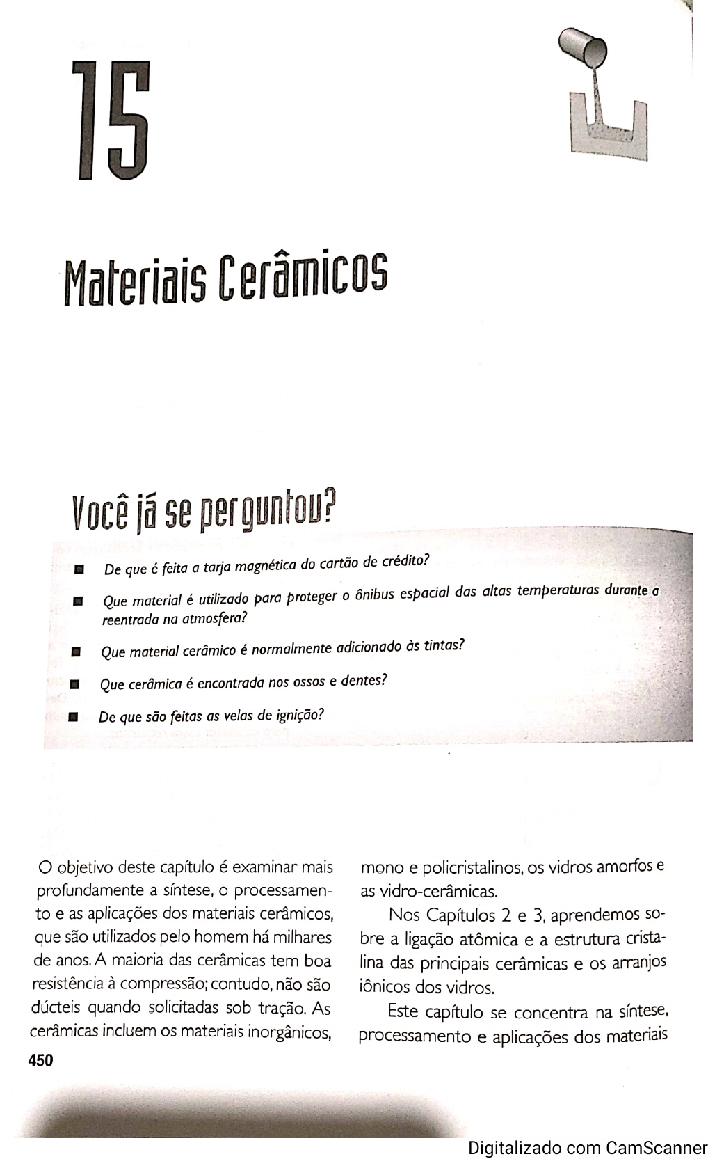 Livro Materiais Ceramicos Qu Mica Dos Materiais