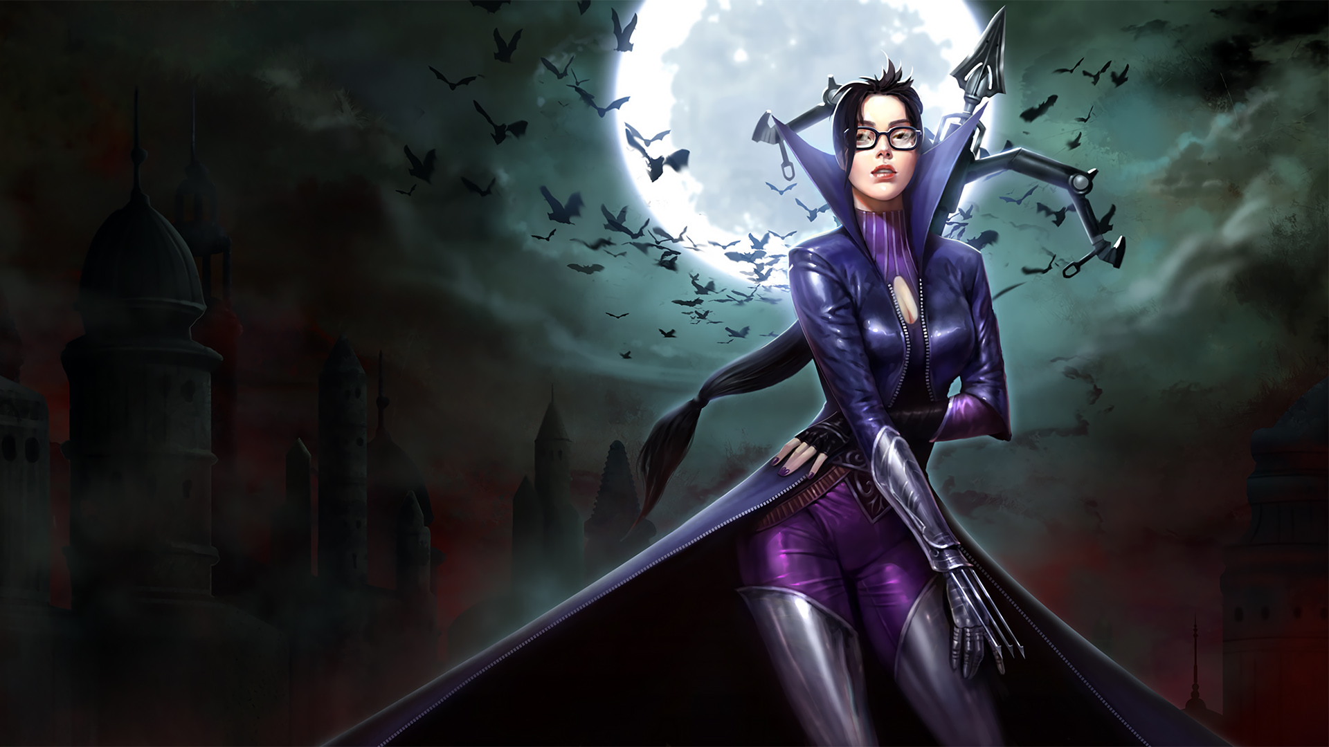 Vindicator Vayne Splash Art League Of Legends Artwork Wallpaper Lol