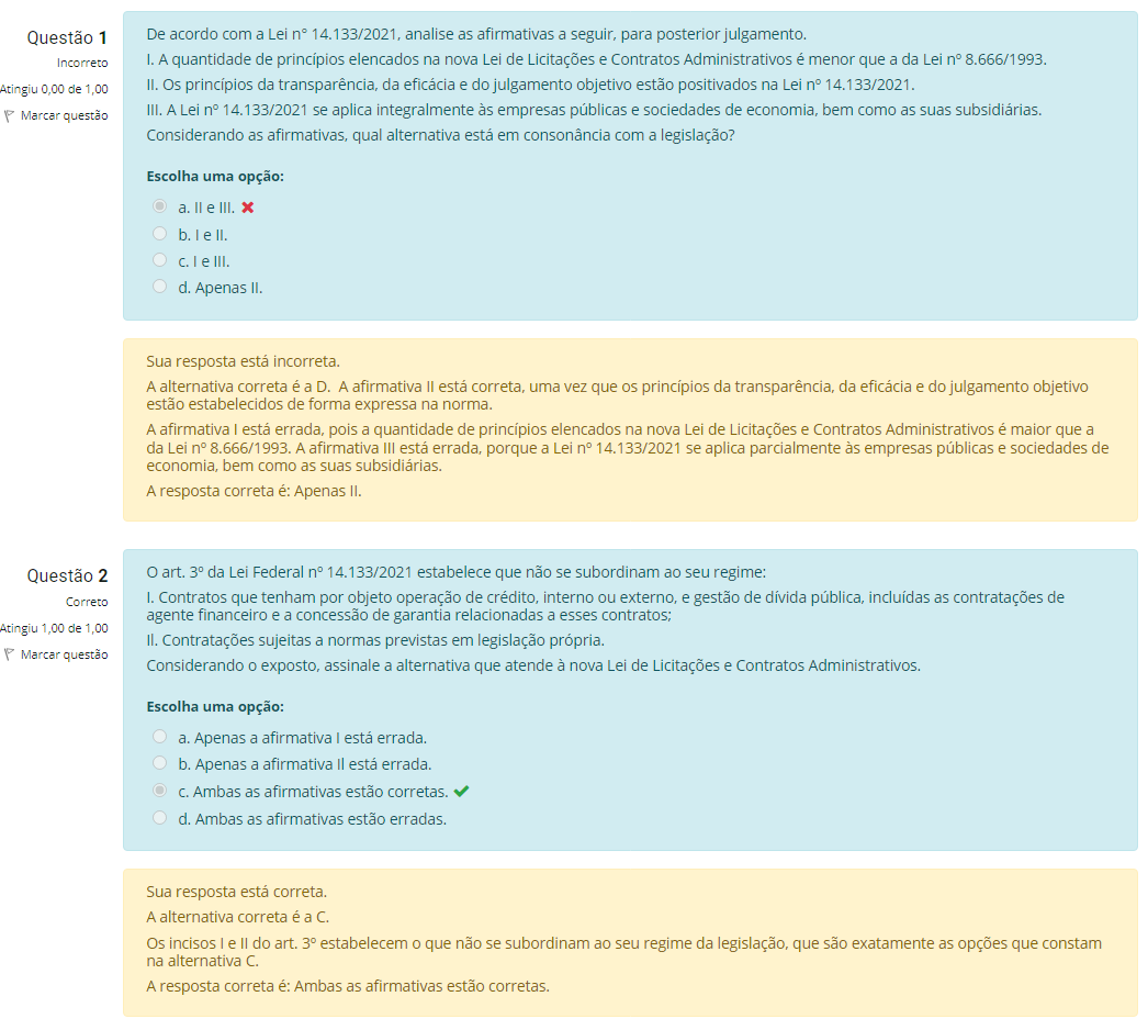 2 Nova lei de licitações Visão Geral mod 1 Legislação