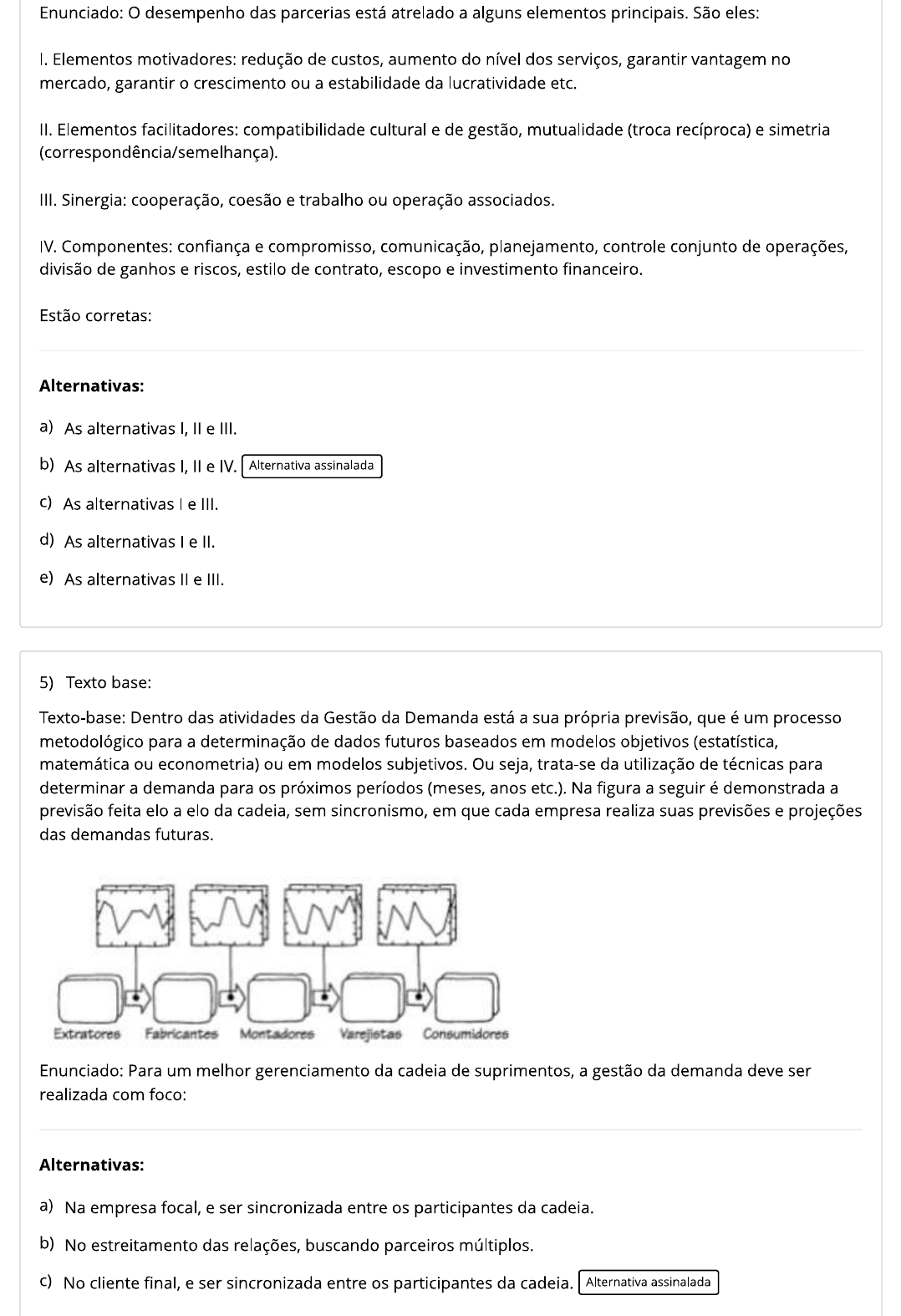 Av Subst 1 Gerenciamento da cadeia de suprimentos Logística e