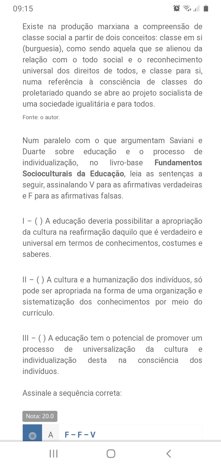 Apol Antropologia E Sociologia