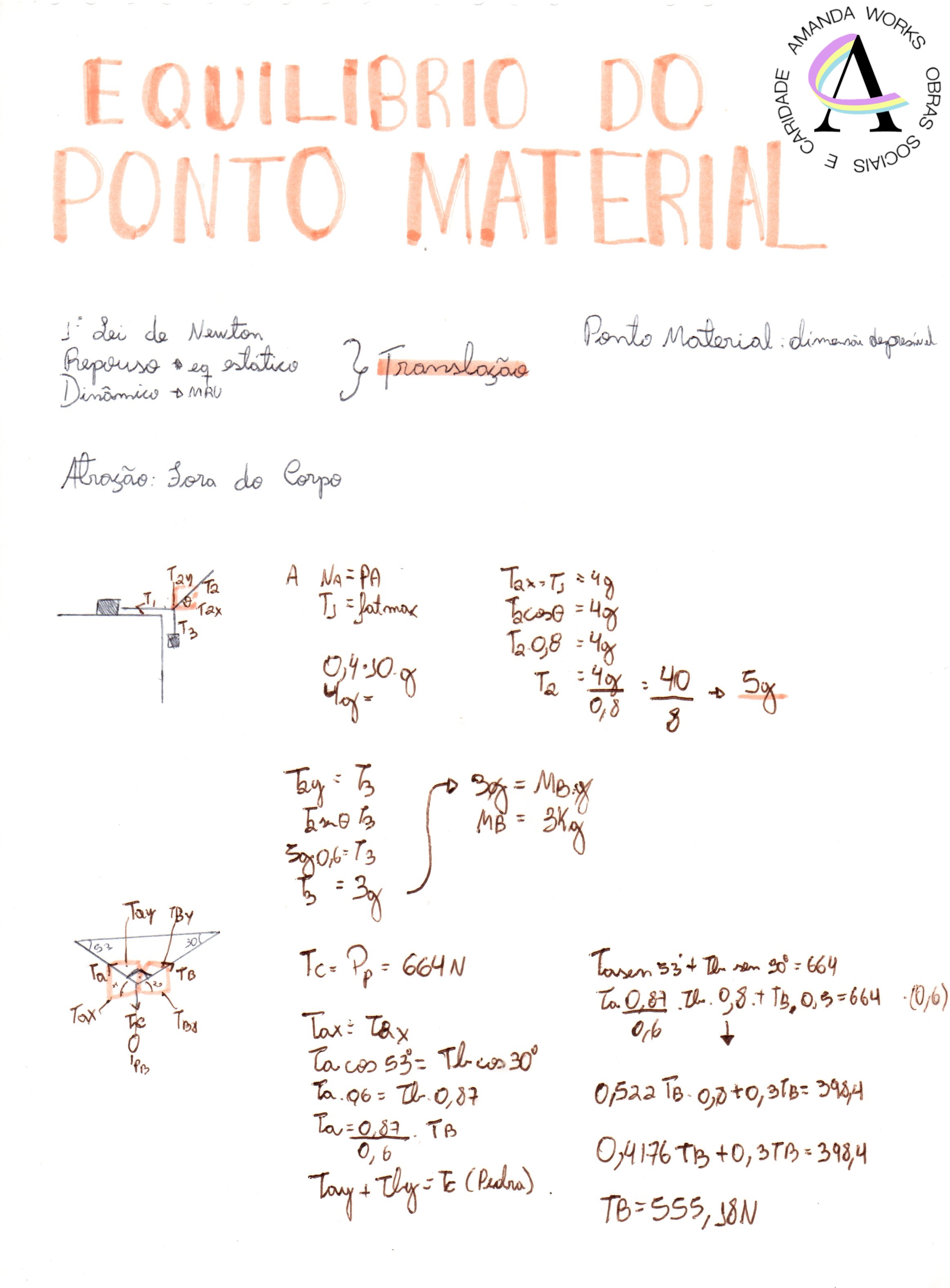 A Expressão Ponto Material Geralmente é Utilizada Em Quais Condições