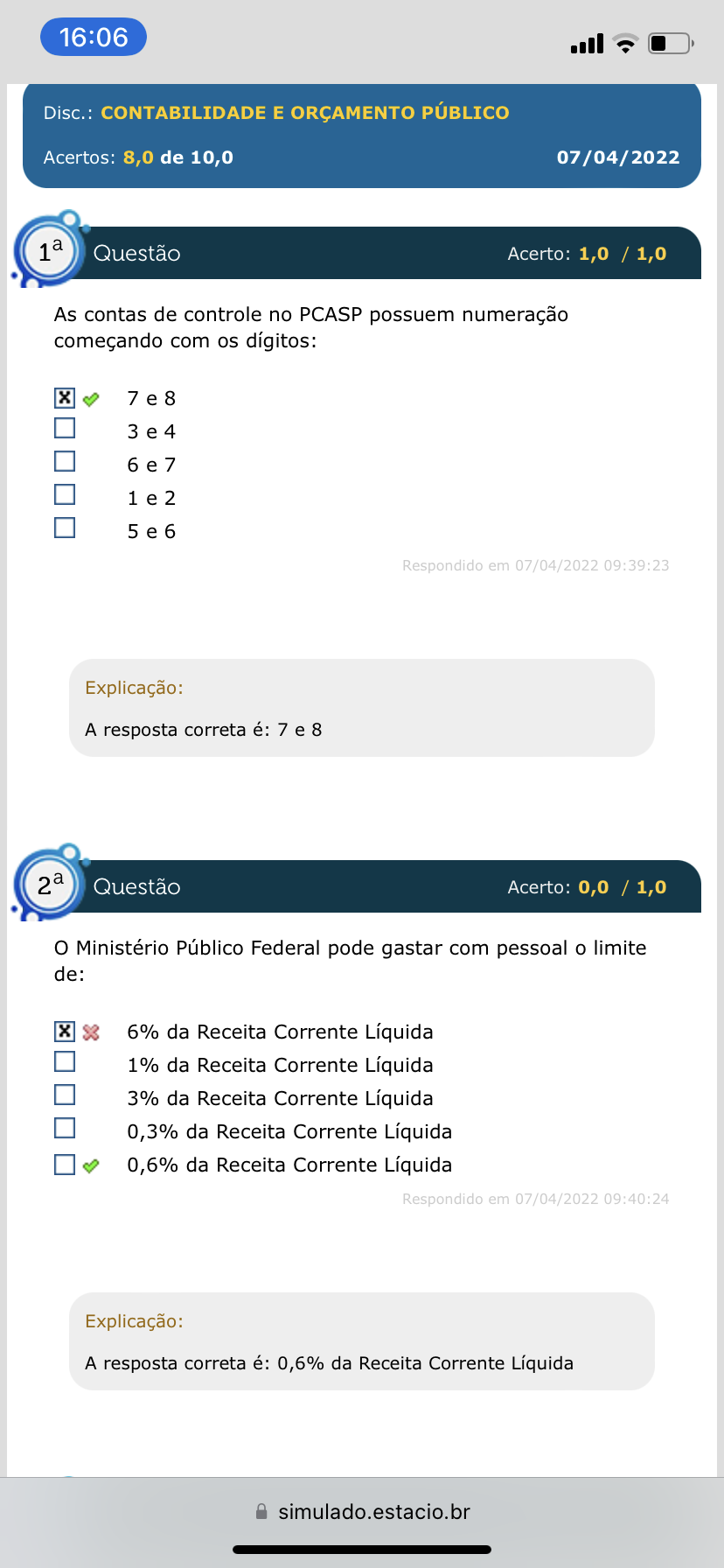 Simulado Contabilidade Geral