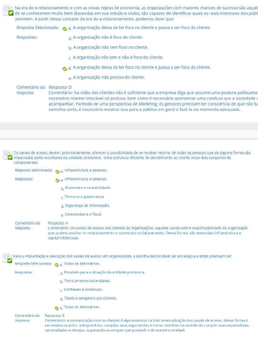 ATIVIDADE 3 ADM RELACIONAMENTO O CLIENTE Administração