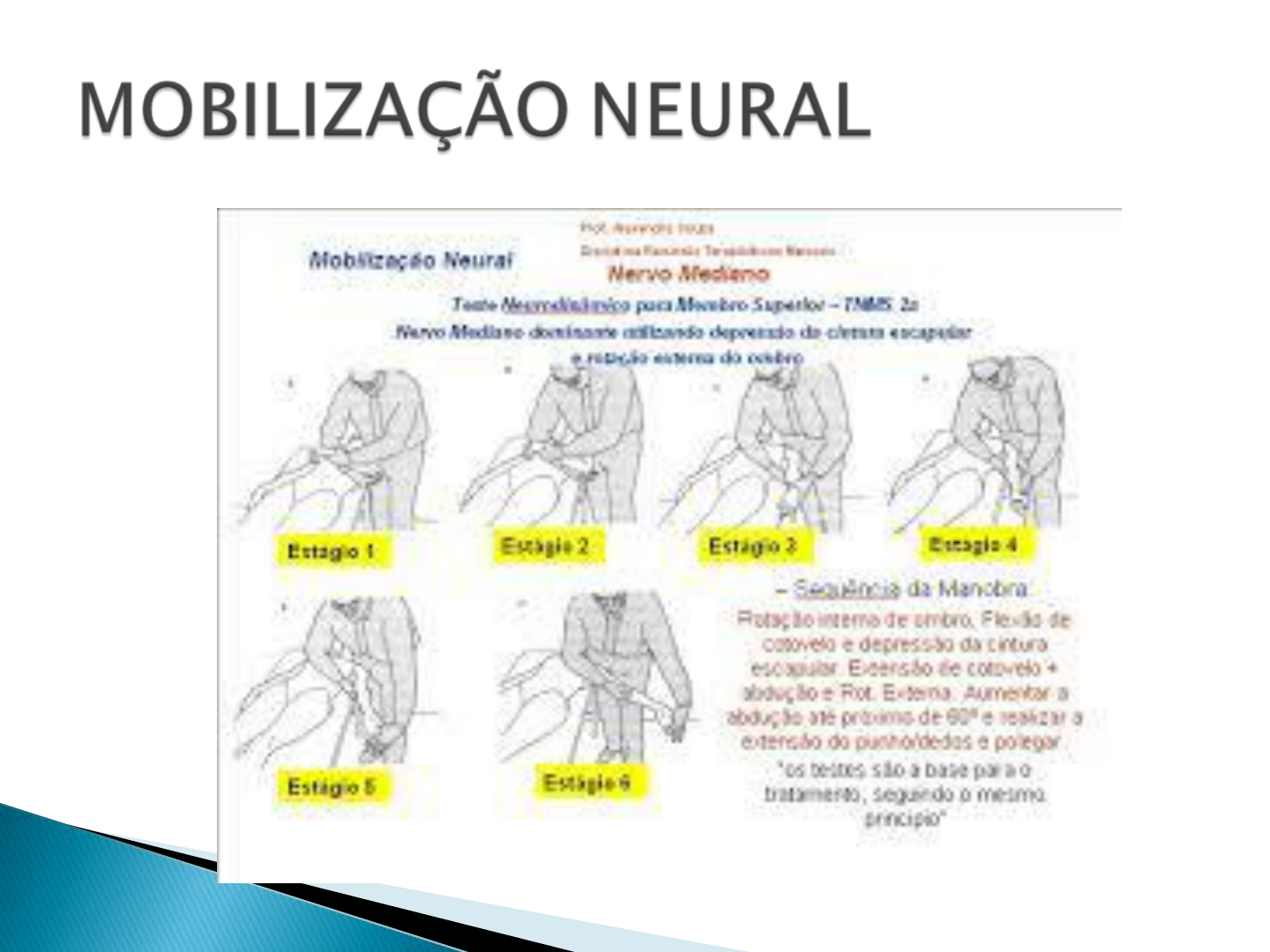 MOBILIZAÇÃO NEURAL Terapia Manual