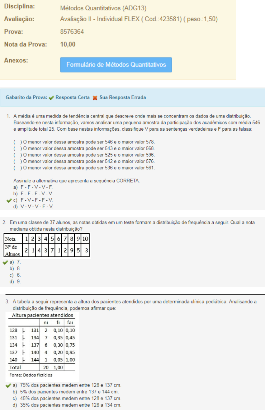 Provas De Metodos Quantitativos EDUKITA