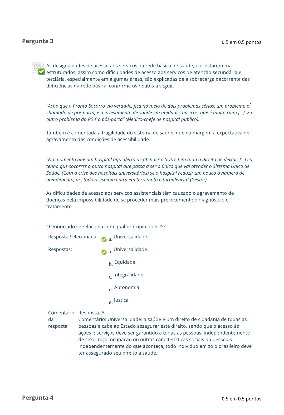 questionário unid I Políticas de atenção a saúde do adulto