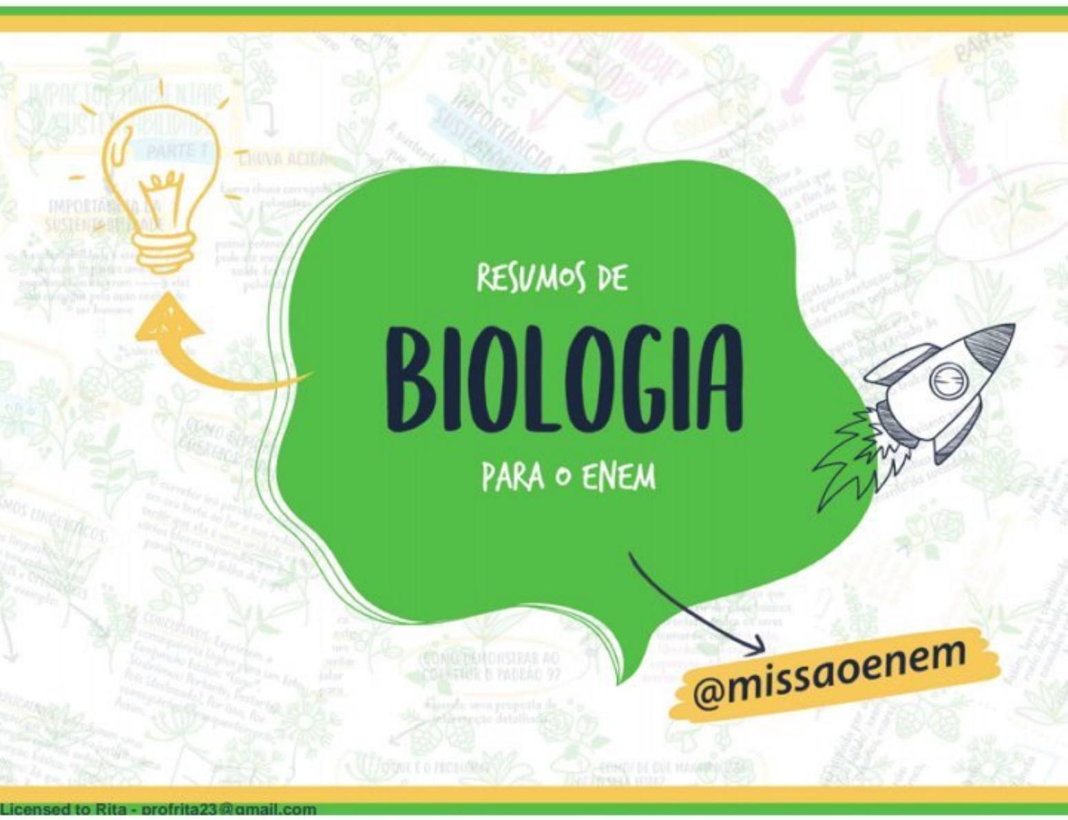 Mapa Mental Biologia Biologia