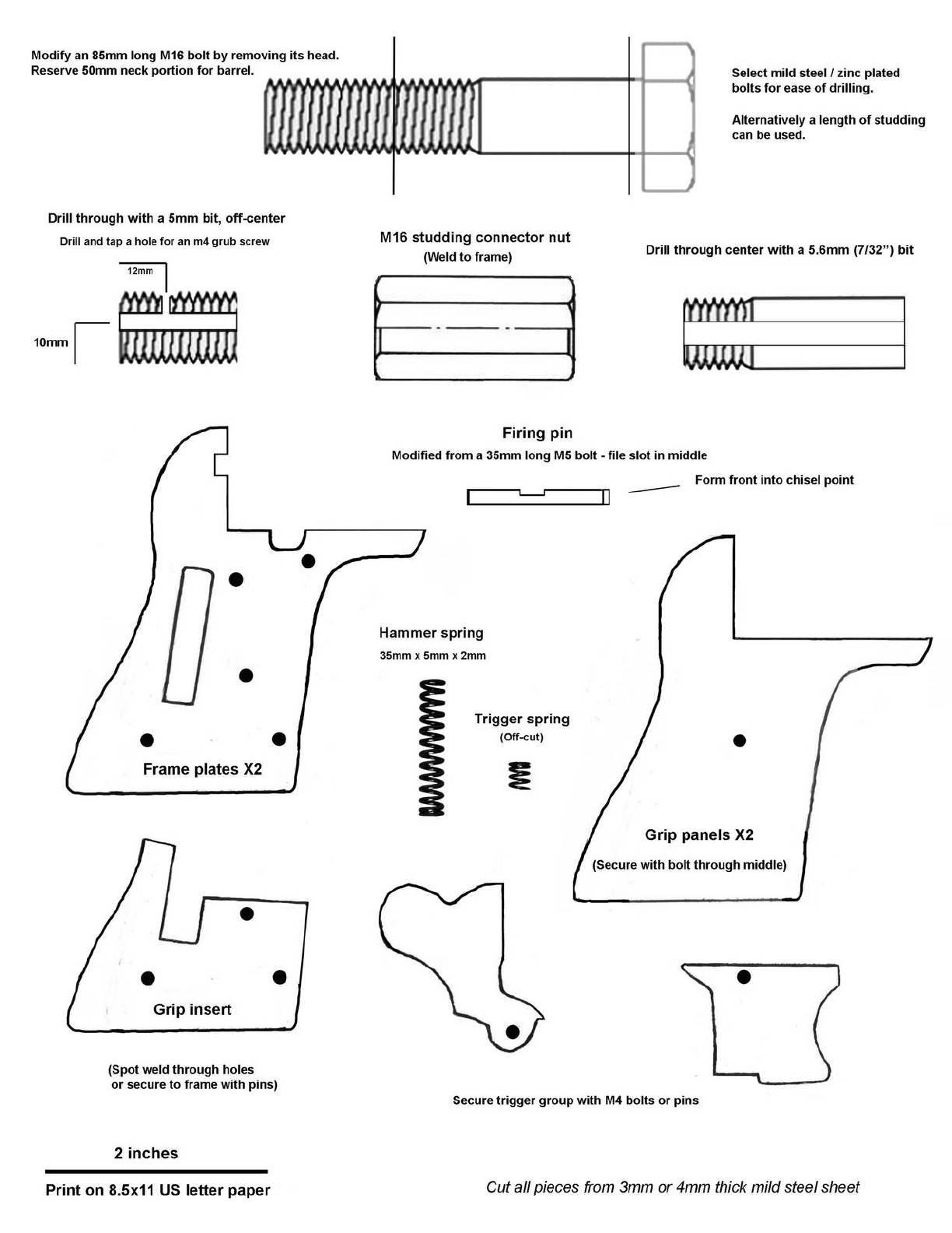 The FSB Badger Gun Practical Scrap Metal Small Arms Vol 12 Armas