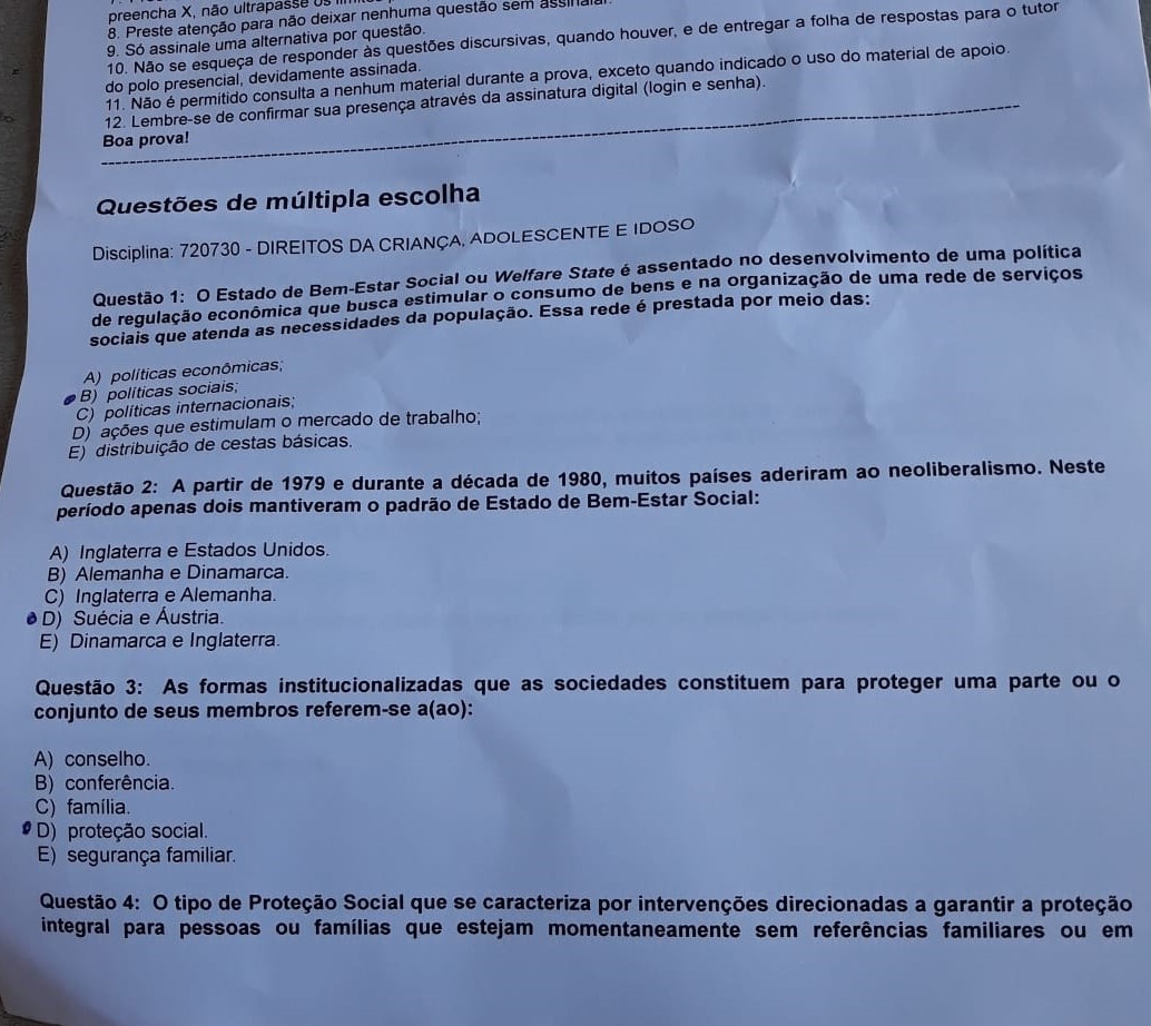 Direitos Da Crian A Adolescente E Idoso Direito Da Crianca E Do