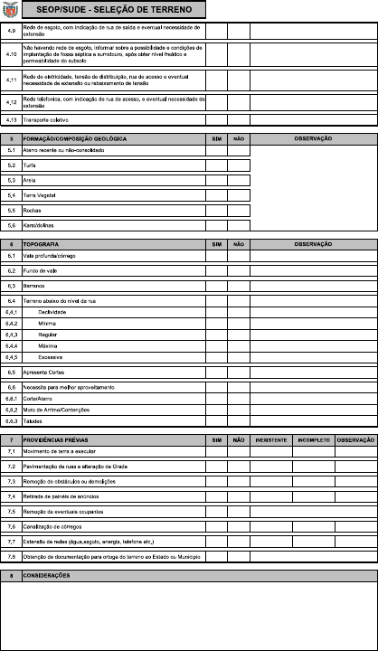 Check List Construcao Civil