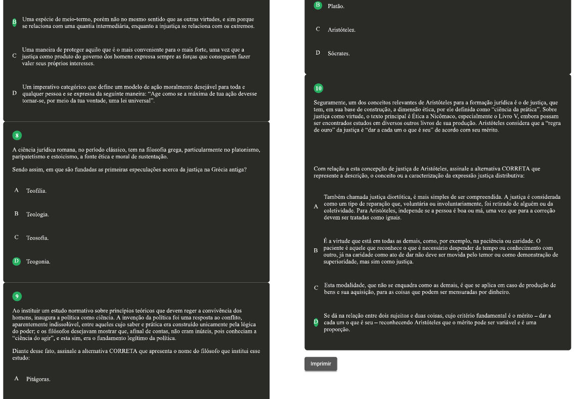 Avalia O Ii Fundamentos Filos Ficos Do Direito Uniasselvi