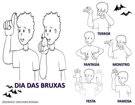 Dia Das Bruxas Em Libras Libras