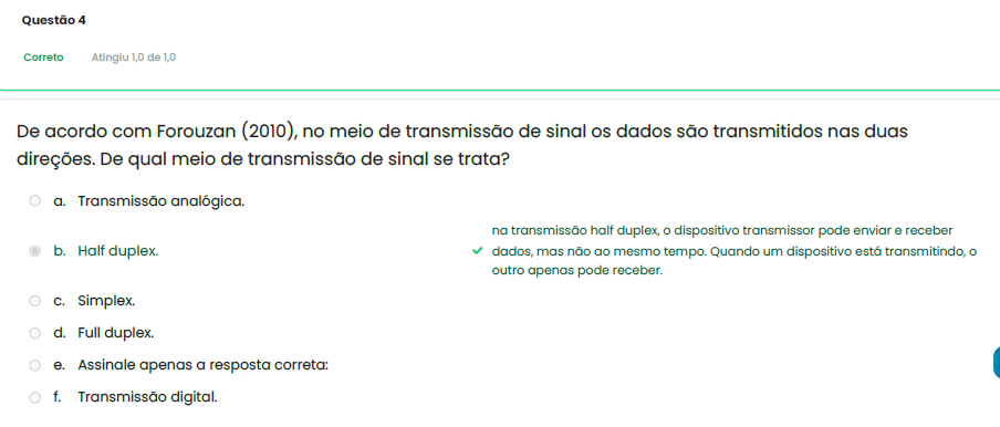 questão 4 introdução as redes de computadores Introdução A Redes