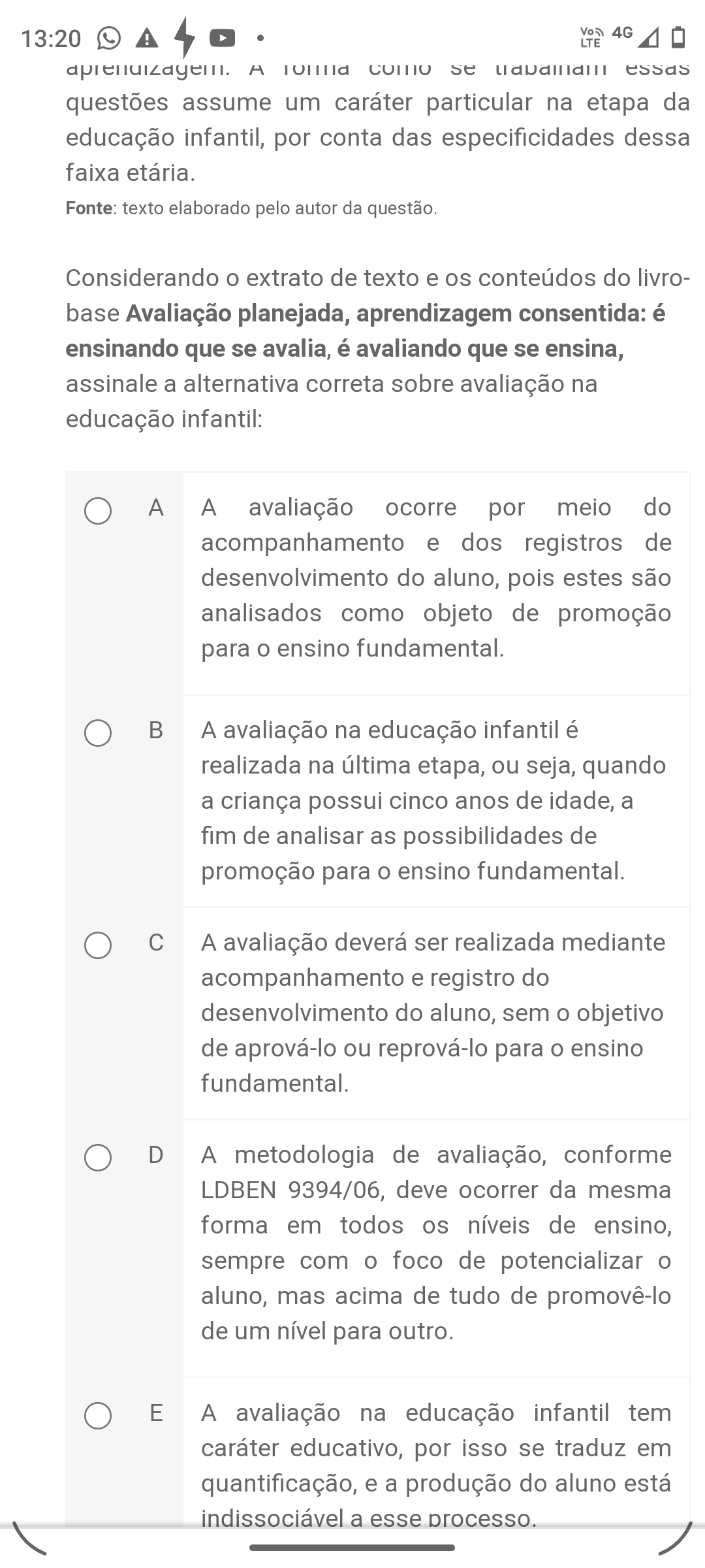 Apol Avalia O Educa O E Sociedade