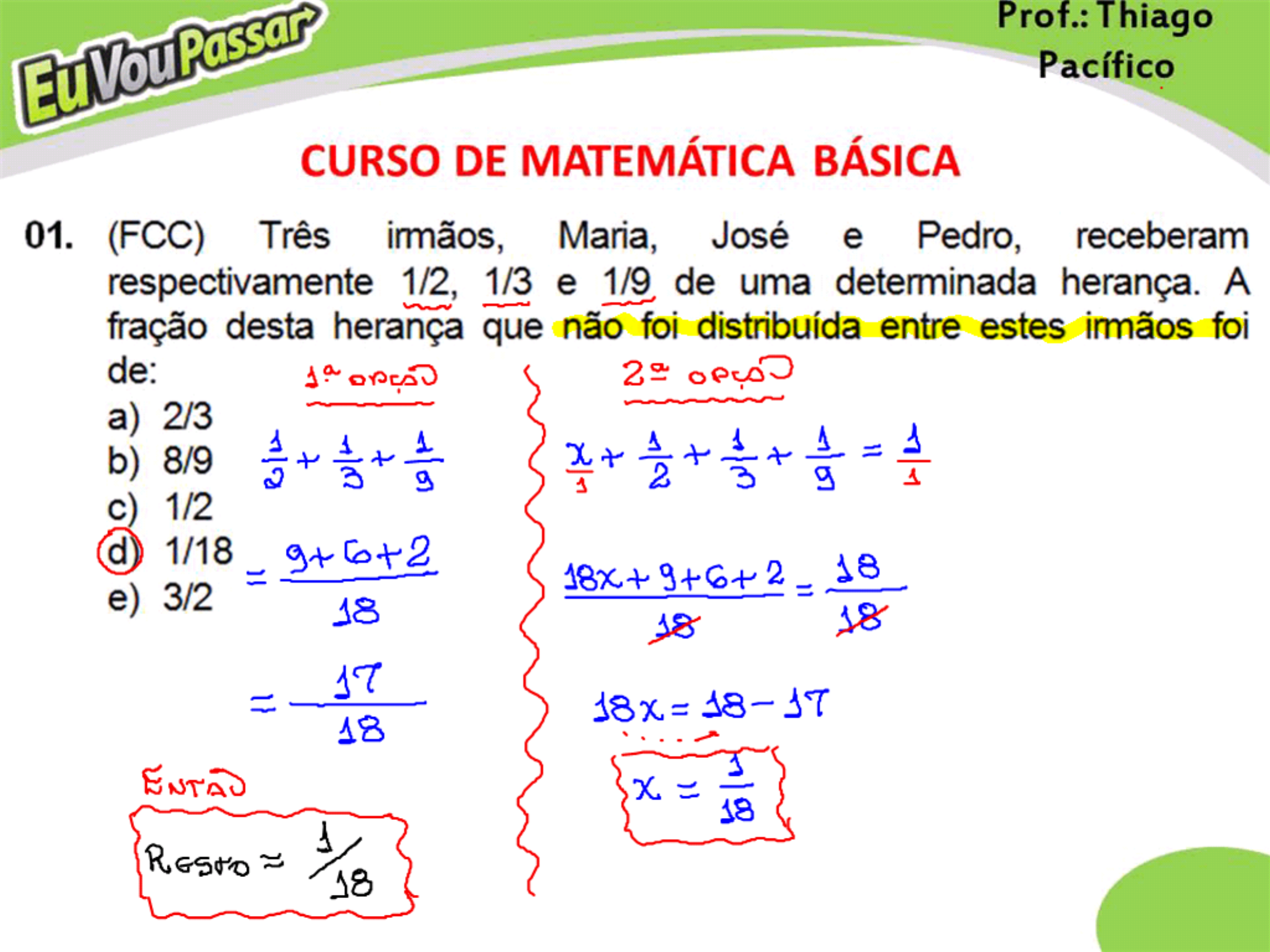 Aula Problemas Fracoes Divisibilidade Mmc E Mdc Matem Tica Hot Sex