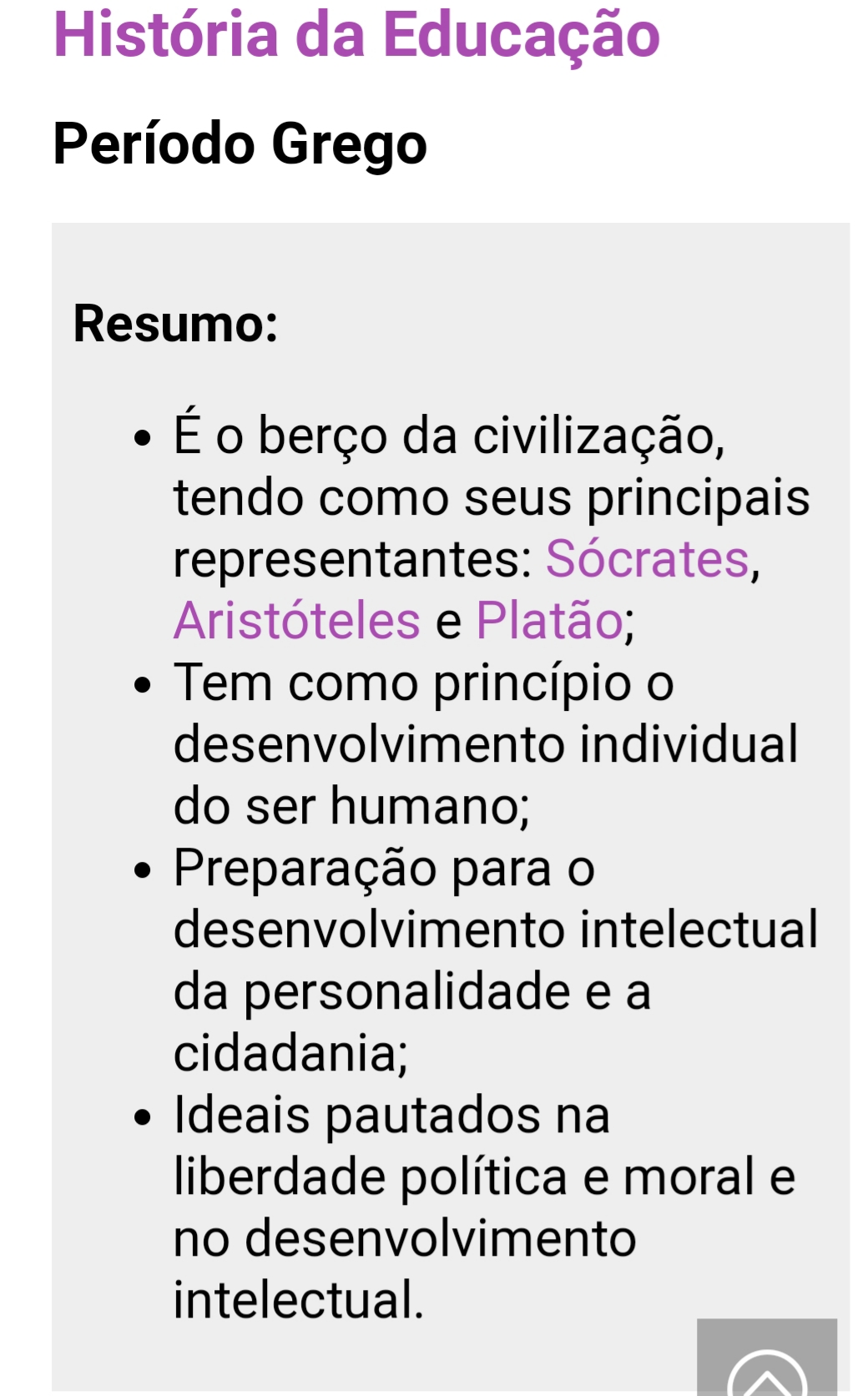 Resumo Sobre Contexto Hist Rico Filos Fico Da Educa O Contexto