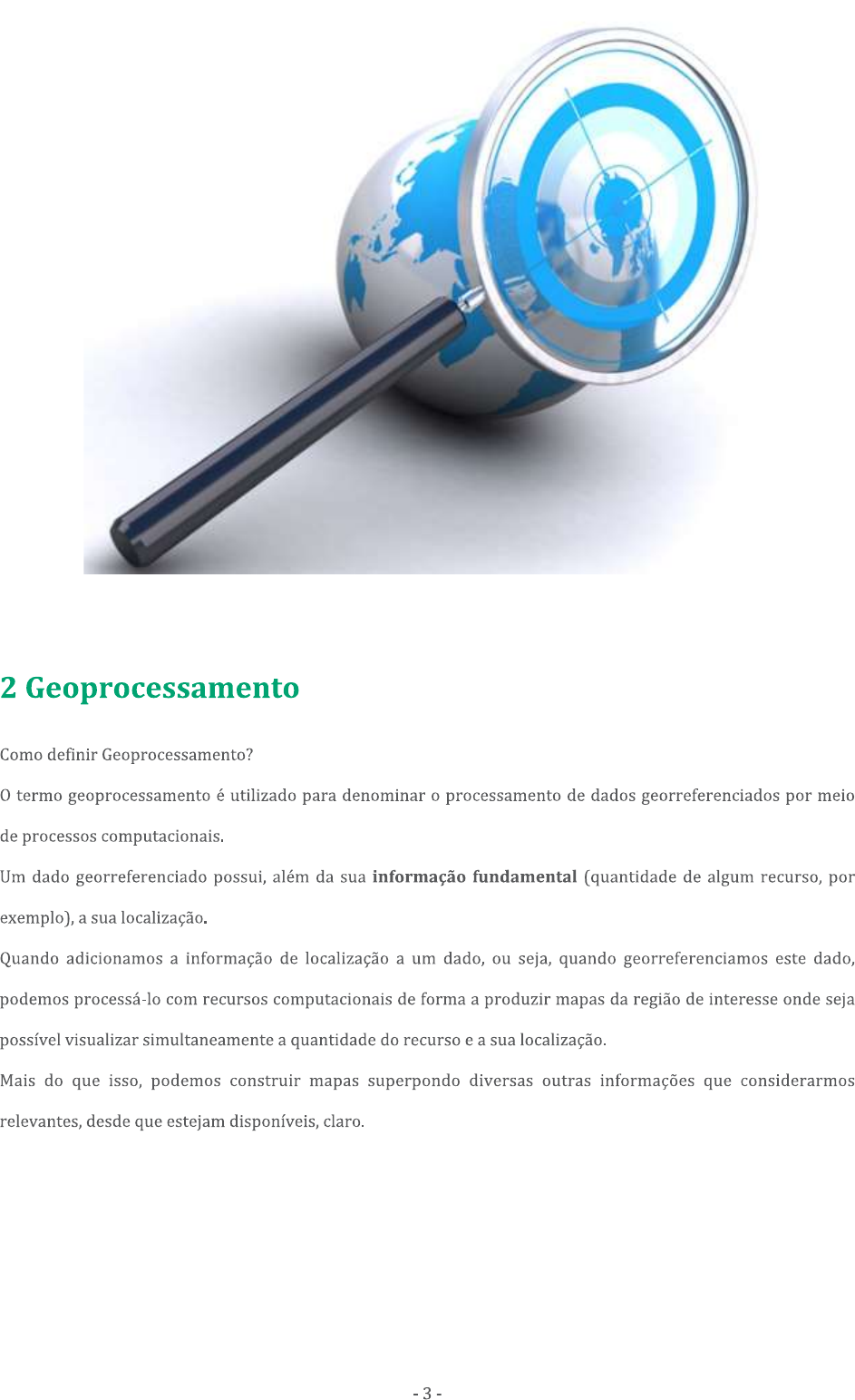 Conceito De Geoprocessamento Geoprocessamento Ambiental