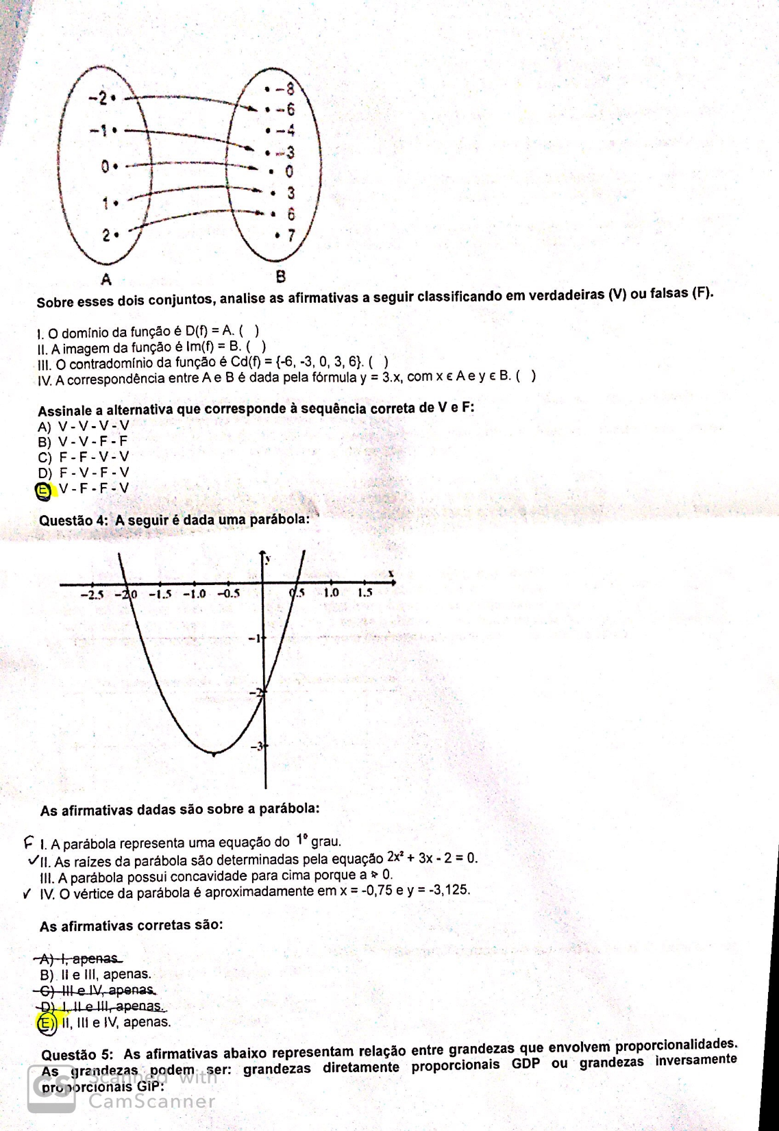 Prova Matematica Aplicada Unip Matem Tica Aplicada