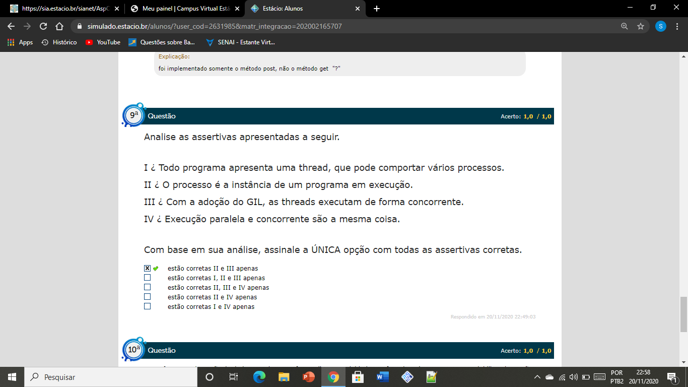 Simulado Av Paradigmas de Linguagens de Progamação