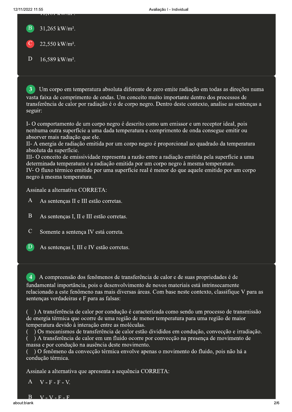 prova Práticas de Materiais e Tratamento Térmico 19053 Termodinâmica