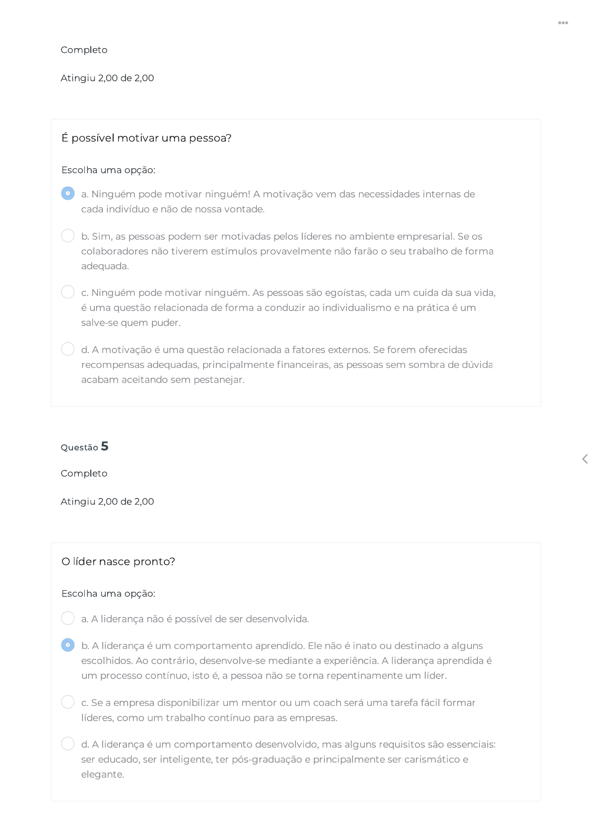 Comportamento Organizacional Atividade 02 Comportamento Organizacional