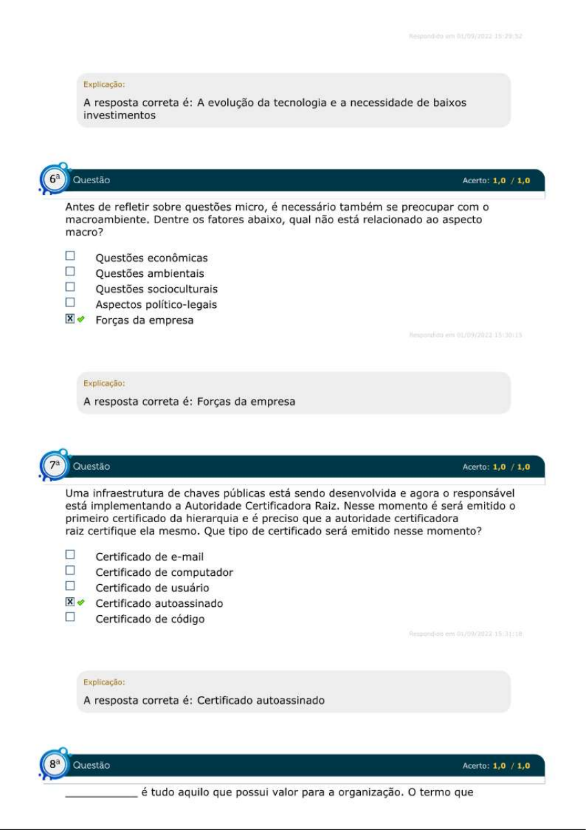 Simulado Av Negocios Eletronicos Neg Cios Eletr Nicos