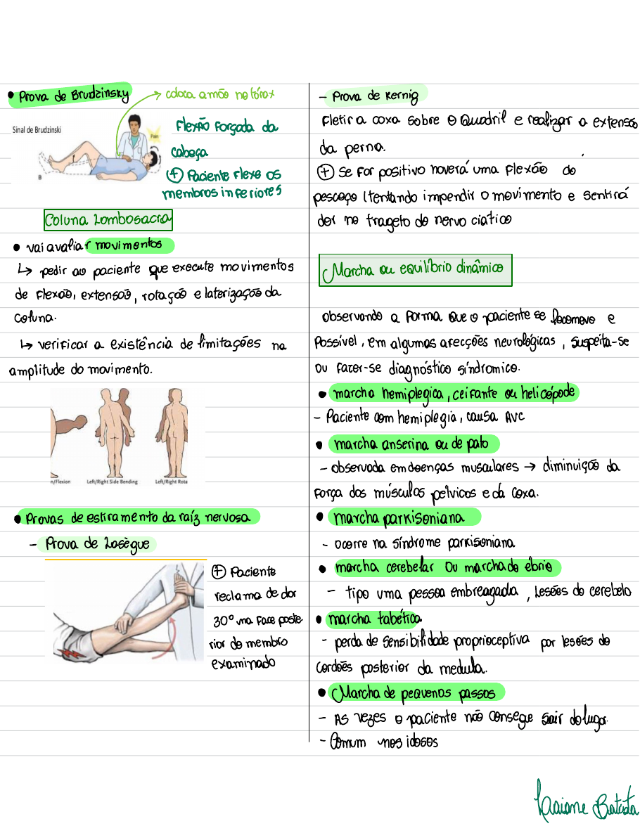 Exame Neurologico Semiologia Médica