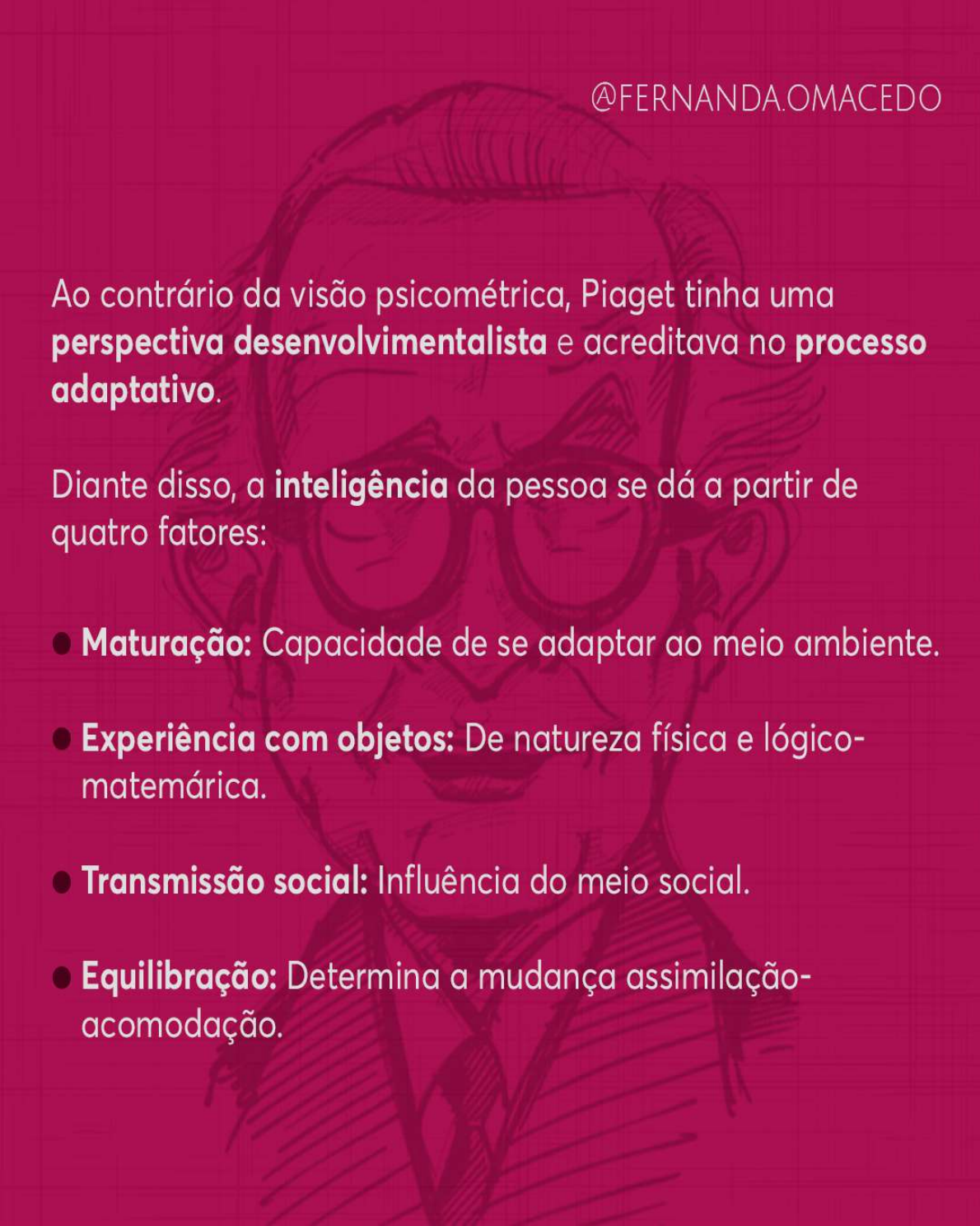 Resumo Método Psicogenético de Aprendizagem Psicologia