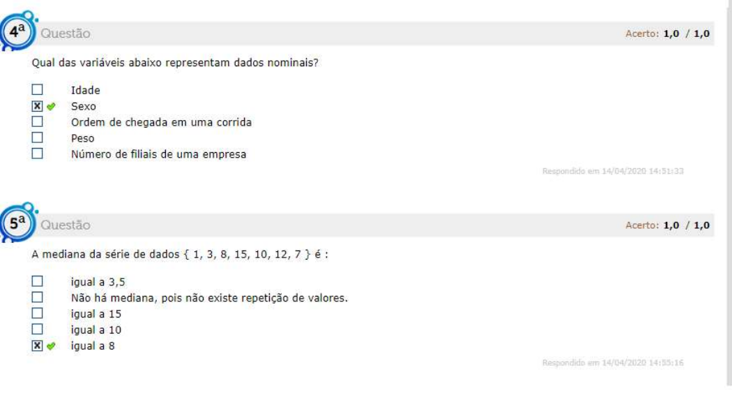 Avaliação parcial Análise de Dados Análise de Dados