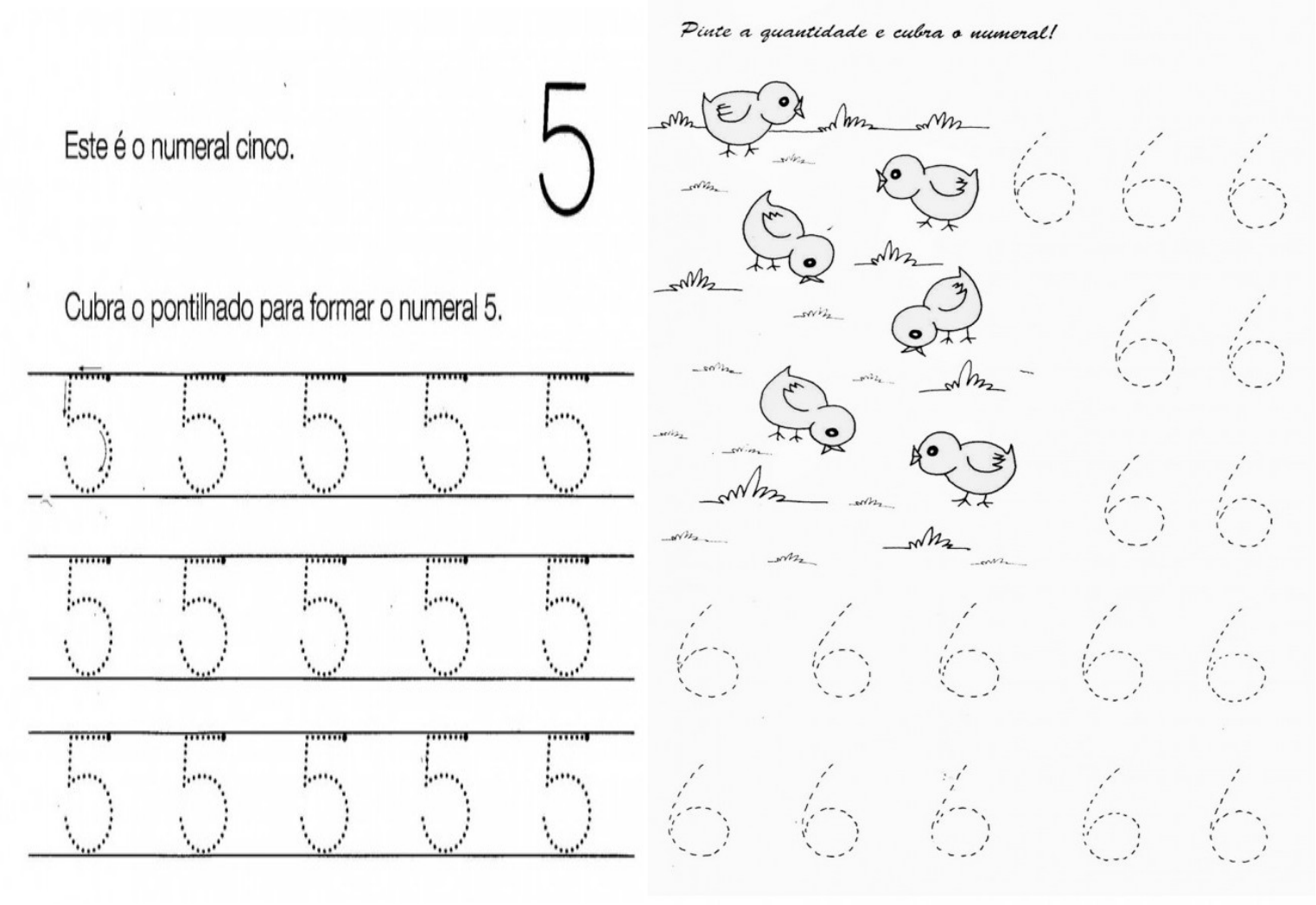 numero pontilhado pra reforça Pedagogia