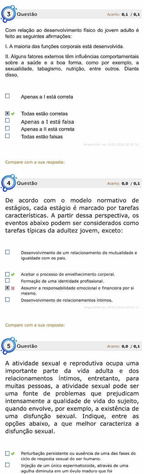 Idade Adulto Desenvolvimento Da Idade Adulta E Terceira Idade