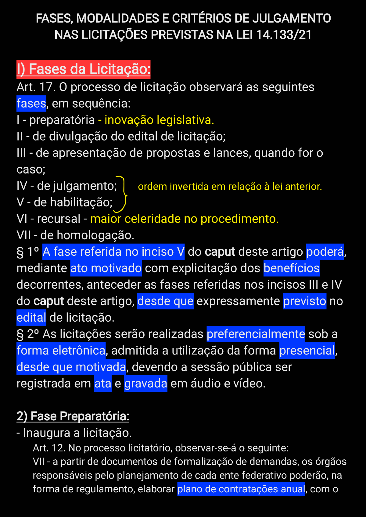 Fases Modalidades E Crit Rios De Julgamento Nas Licita Es Direito