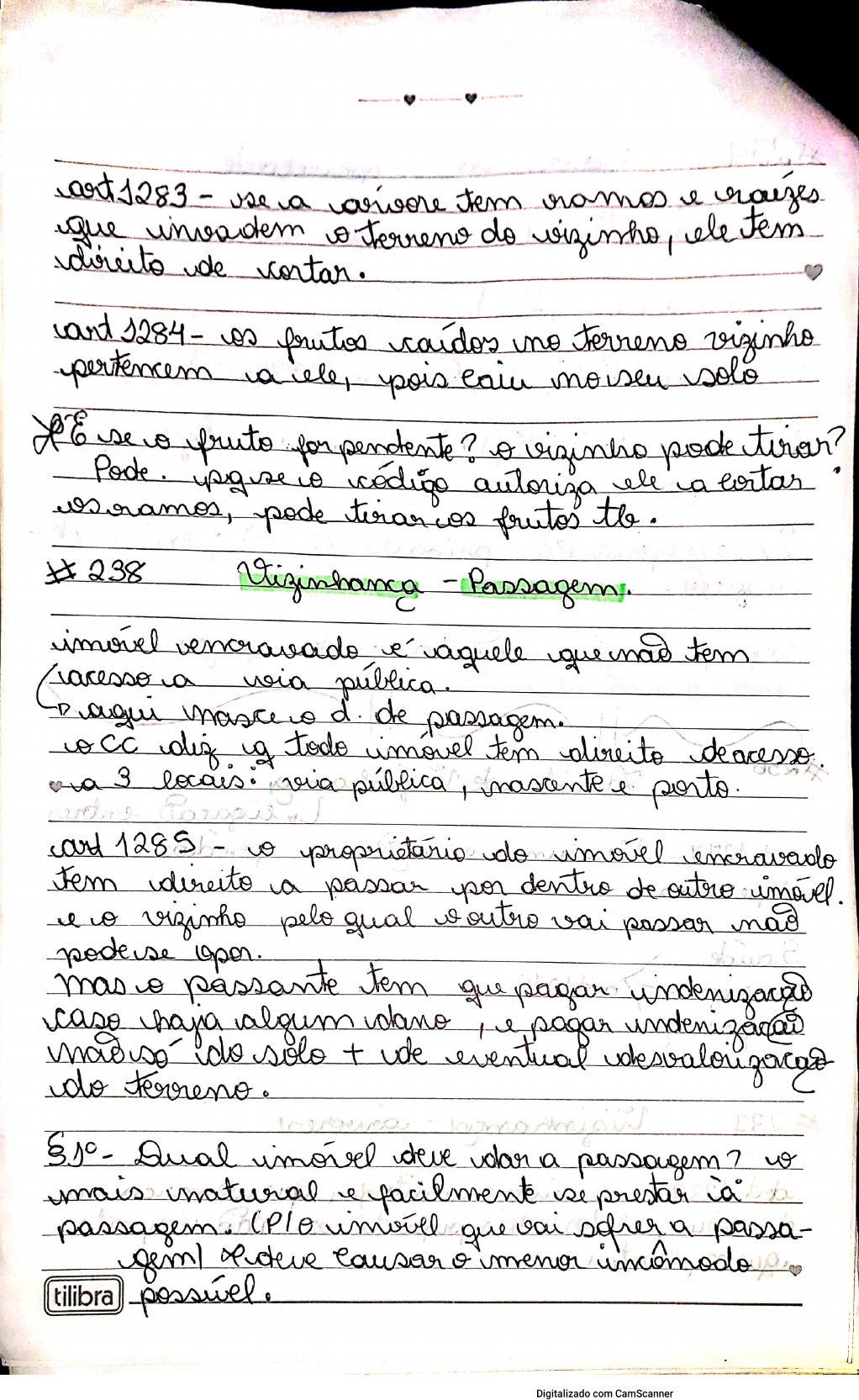 Direito de vizinhança Direito Civil V Direito Civil V