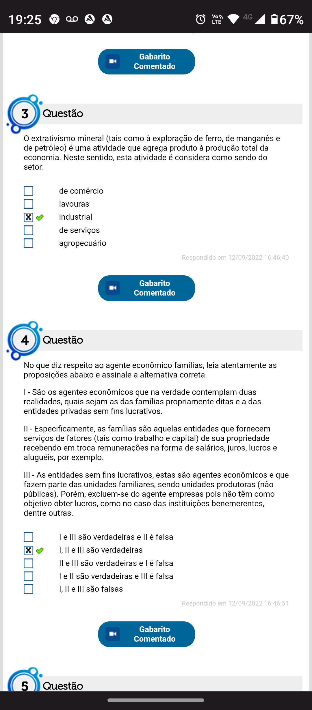 teste de Conhecimento Contabilidade Ciências Contábeis